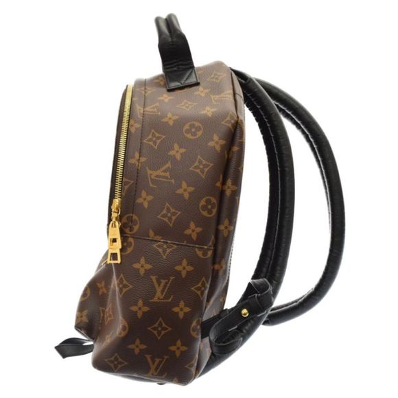 Louis Vuitton Palm Spring Monogram Backpack Rucksack MM Brown - Picture 3 of 4